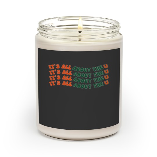 Discover It's All About The U, Miami U, University, The U Scented Candles