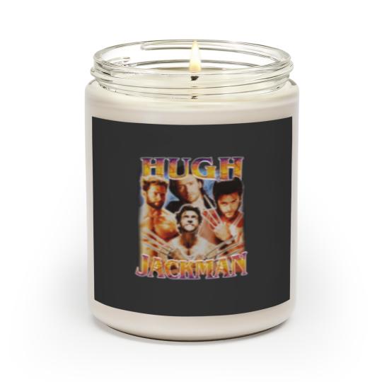 Discover Vintage Hugh Jackman Scented Candle - Fan Gift