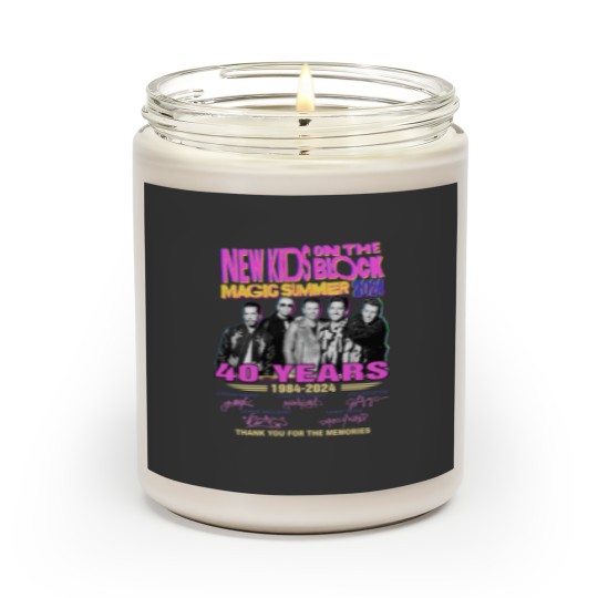 Discover NKids On The Block Tour 2024 Scented Candles