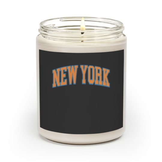 Discover Vintage New York Basketball Cropped Scented Candles Knicks Scented Candles