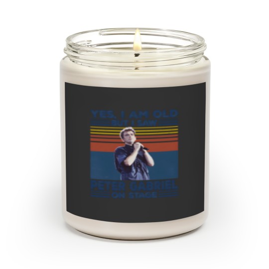 Discover I'm Old But I Saw Peter Gabriel On Stage Scented Candles