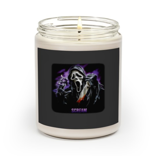 Discover Vintage Scream Scented Candles for Scary Movie Lovers