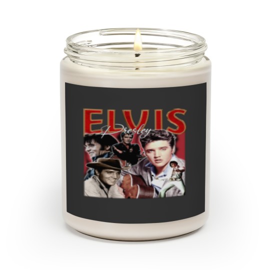 Discover Vintage Elvis Presley Scented Candle