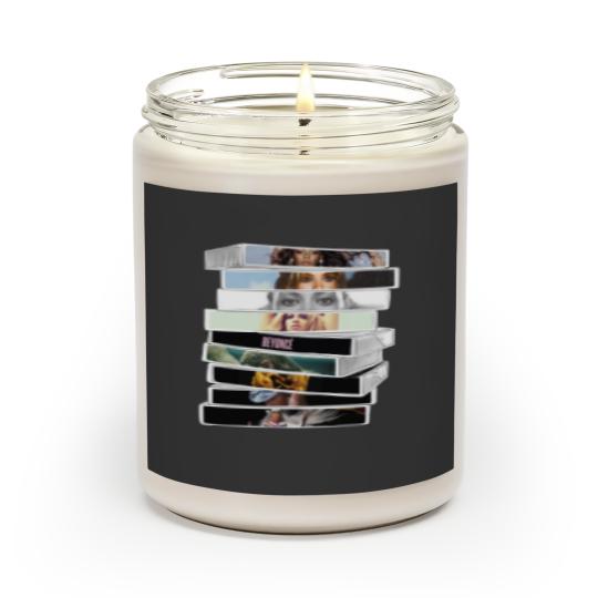 Discover Beyonce Albums Graphic Scented Candles