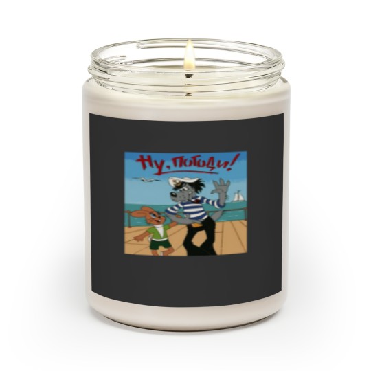 Discover Nu pogodi with the rabbit cartoon Scented Candles