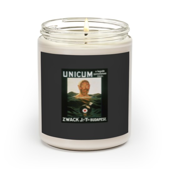 Discover Zwack Unicum drowning man Scented Candles