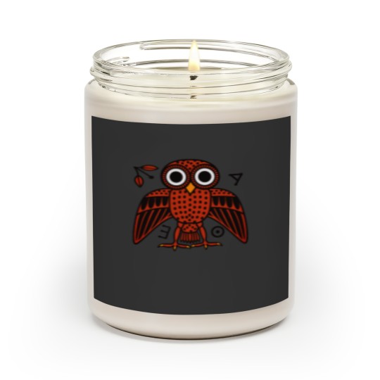 Discover Cute Athenian Owl from Ancient Greece Scented Candles