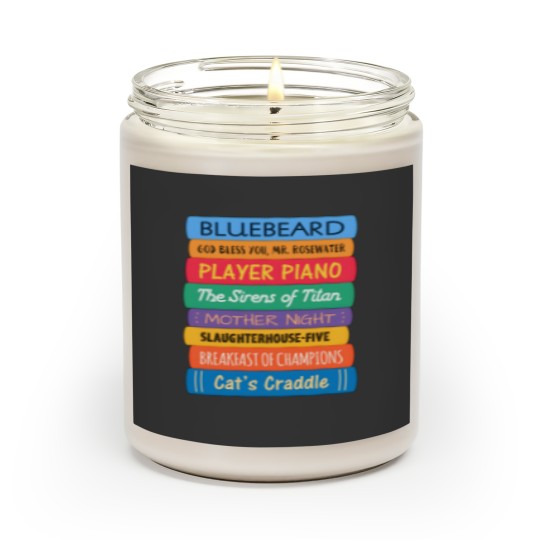 Discover Kurt Vonnegut Books Scented Candles