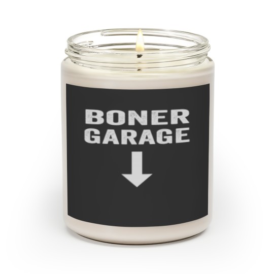 Discover Boner Garage Scented Candles Fuuny Joke