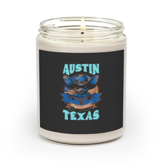 Discover Texas Pride Keep It Weird Austin Austin Bats Scented Candles