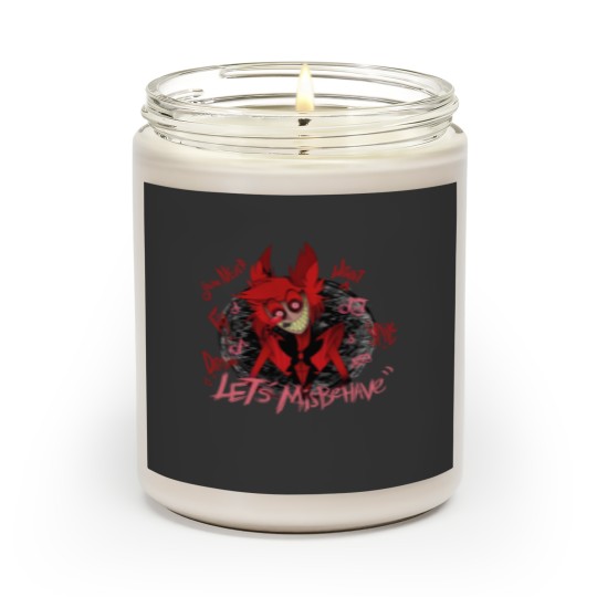Discover Alastor Scented Candle - Let's Misbehave