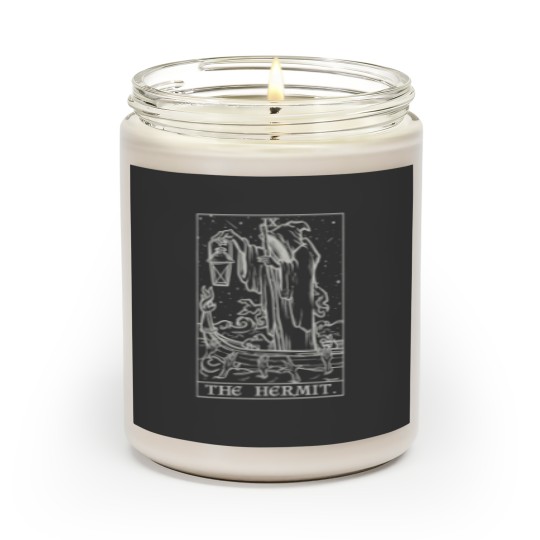 Discover Gothic Hermit Tarot Card Halloween Scented Candles