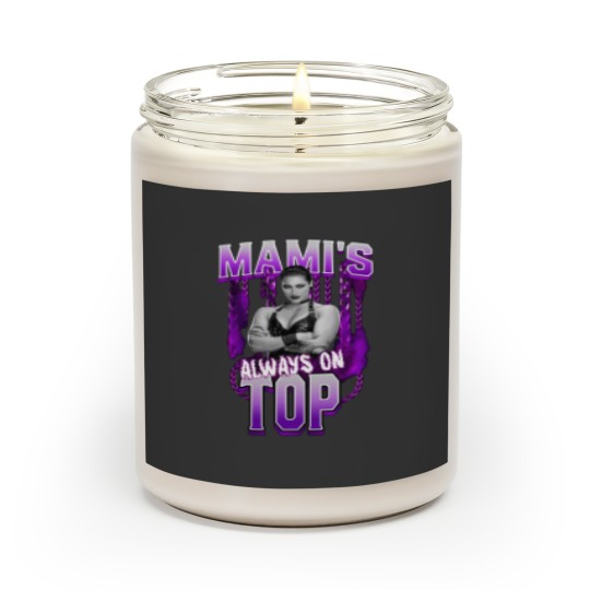 Discover Rhea Ripley Action Figure Scented Candles For Girls,Funny Rhea Ripley