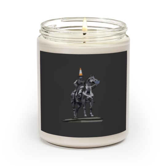 Discover Duke of Wellington Statue Wearing Face Masks Scented Candles