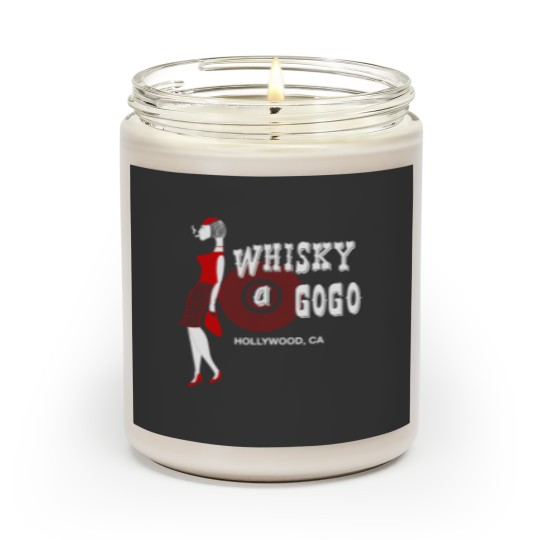 Discover Rare Whiskey A Go Go 80s Hollywood Calif ornia Rock and Roll Scented Candles