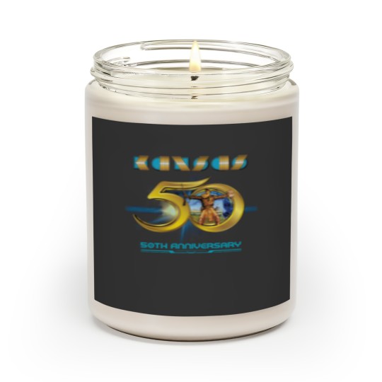 Discover Kansas 50th Anniversary Tour Leftoverture Point of Know Return Scented Candles