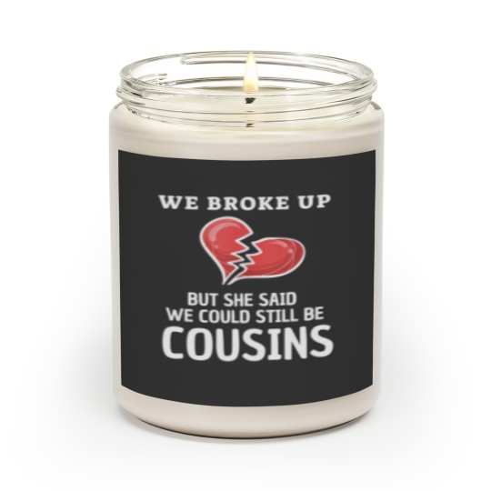Discover Funny Redneck White Trash We Broke Up Costume Scented Candles Scented Candles