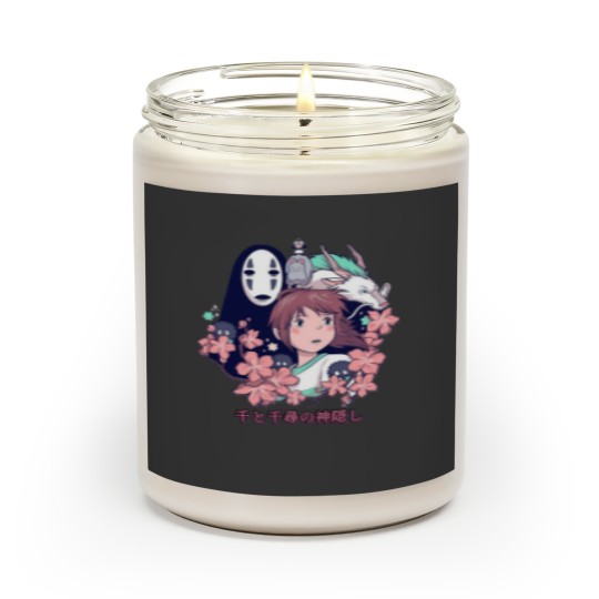 Discover Vintage 90s Spirited Away Scented Candle - Artistic Design