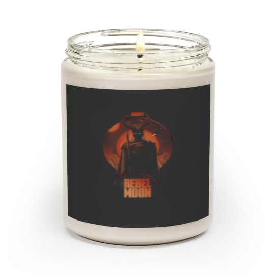 Discover rebel moon red galactic jimmy celestial silhouette poster premium t Scented Candles