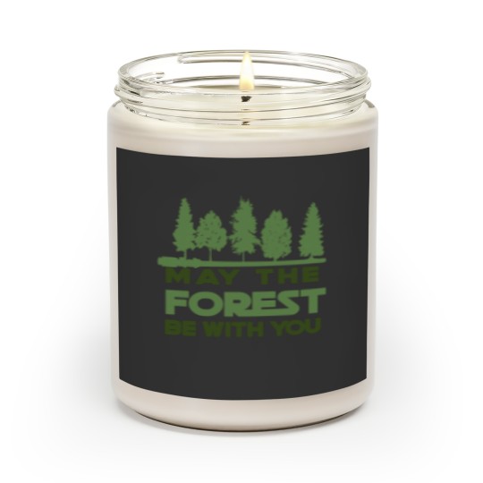 Discover May the Forest be With you Scented Candles