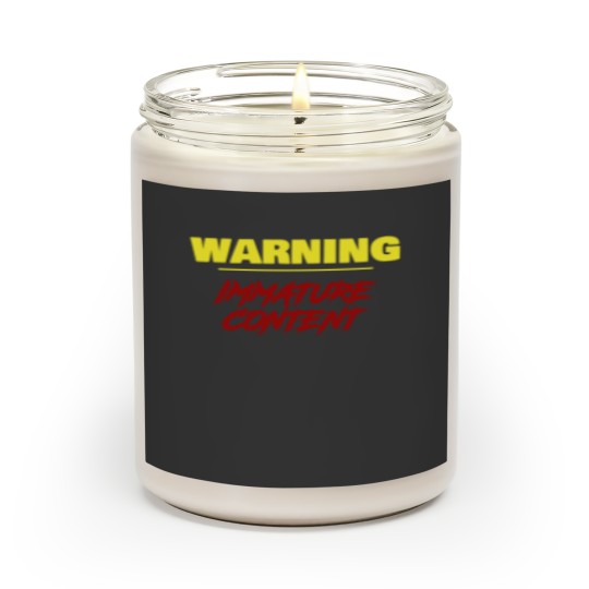 Discover Warning Scented Candles