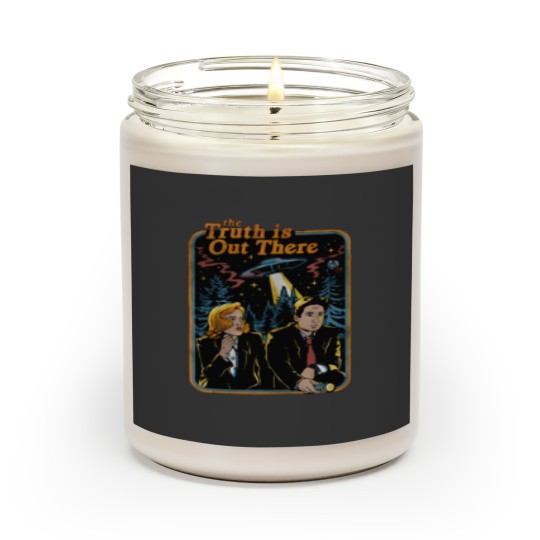 Discover The truth is out there X Files funny Classic Scented Candles