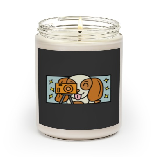 Discover Basset Hound Cute basset hound Scented Candles
