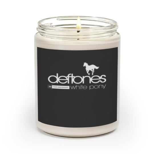 Discover Deftone White Pony 20th Anniversary Scented Candles