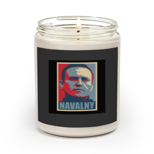 Discover Alexei Navalny Graphic Scented Candles, Alexei Navalny 1976-2024 Scented Candles