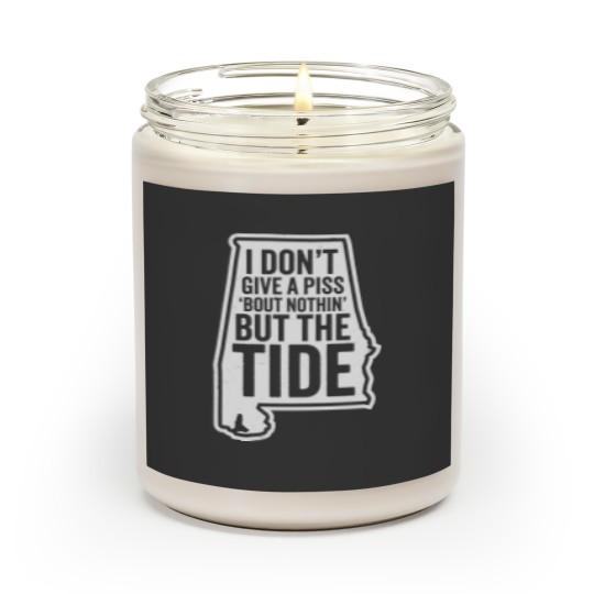Discover I Don't Give A Piss About Nothing But The Tide - Albm Football Scented Candles
