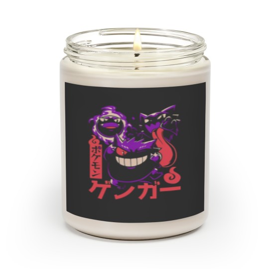 Discover Gengar Inspired Scented Candle