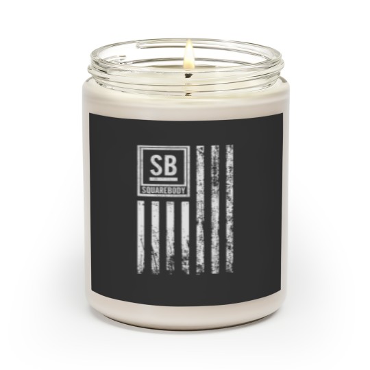 Discover squarebody truck c10 usa flag squarebody nation Scented Candles