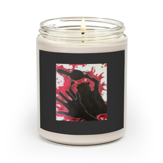 Discover Leather Face Scented Candles