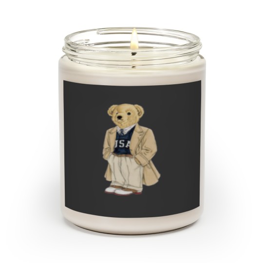 Discover Polo Fashion Bear Scented Candles
