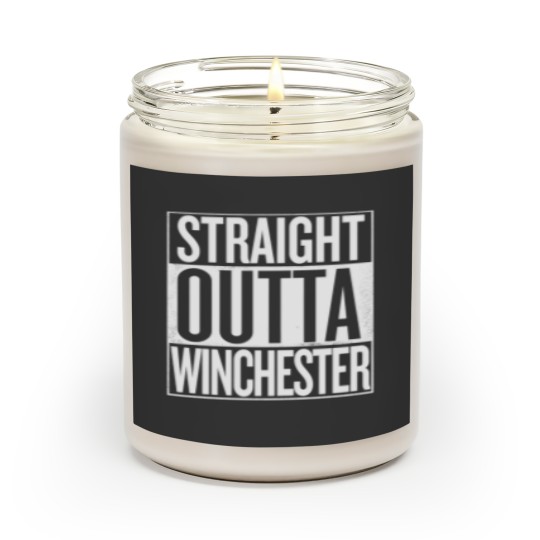Discover Straight Outta Winchester Supernatural - Supernatural - Scented Candles