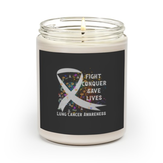 Discover Lung Cancer - Lung Cancer Awareness - Scented Candles