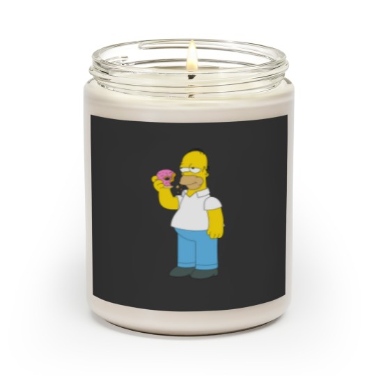 Discover The Simpsons Homer Simpson Donut Scented Candles