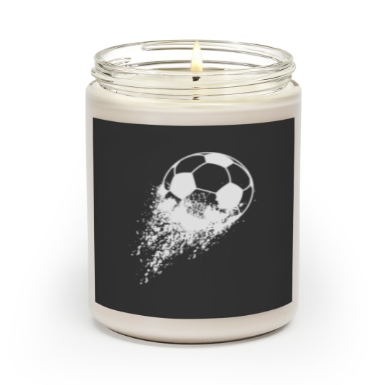 Discover Soccer Player Sports Vintage Men Boys Soccer Scented Candles