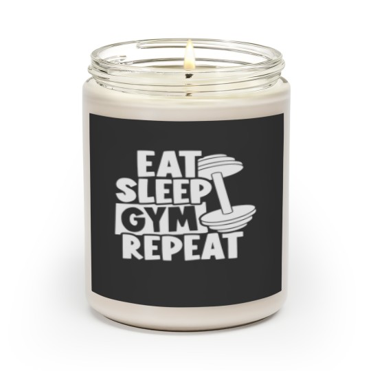 Discover Mens Gym Scented Candles Workout Top Funny Gym