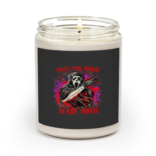 Discover Scream Ghostface What's Your Favorite Scary Movie Scented Candles, Scream Ghost Face Scented Candles