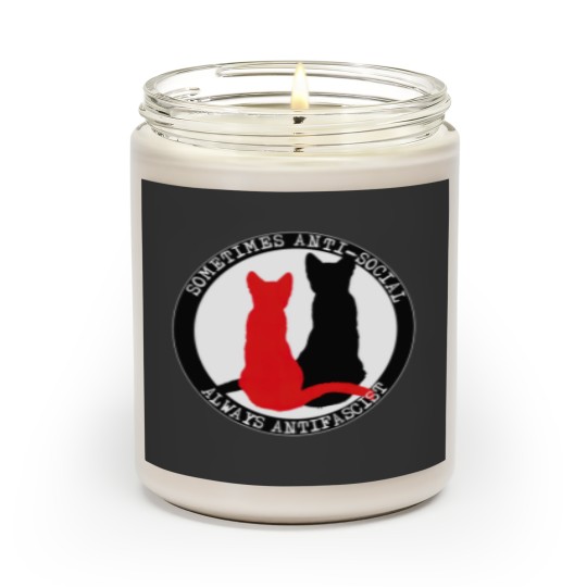 Discover Antifa Cats Scented Candles