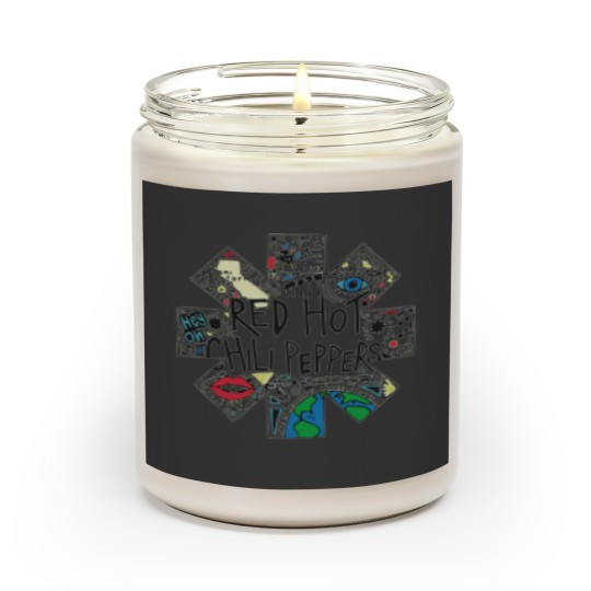 Discover Vintage Red Hot Chili Peppers Concert Scented Candles