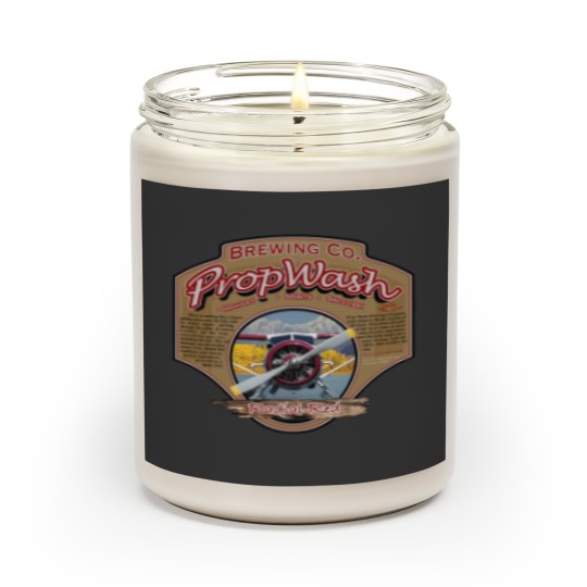 Discover PropWash Brewing Co. Radial Red DHC2 Beaver Floatplane Scented Candles