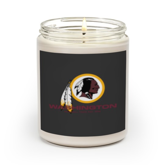 Discover Washington Redskin Scented Candles