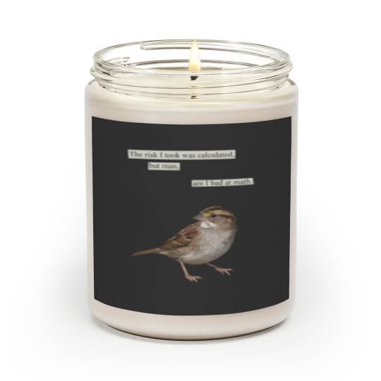 Discover The risk I took was calculated Scented Candles