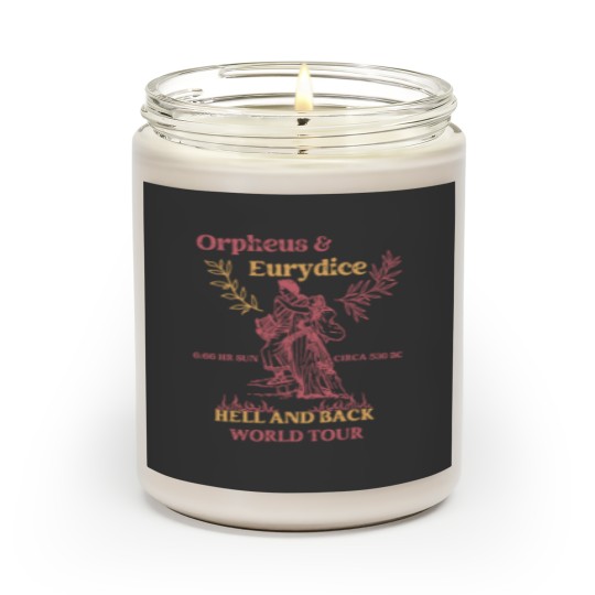 Discover Orpheus and Eurydice Scented Candles, Mythology Scented Candles, Vintage Greek Mythology Poet Scented Candles