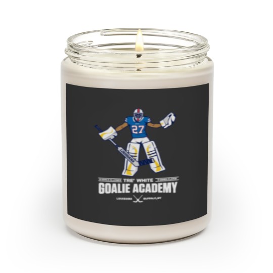 Discover tre white goalie academy Print Trucker Hats Scented Candles