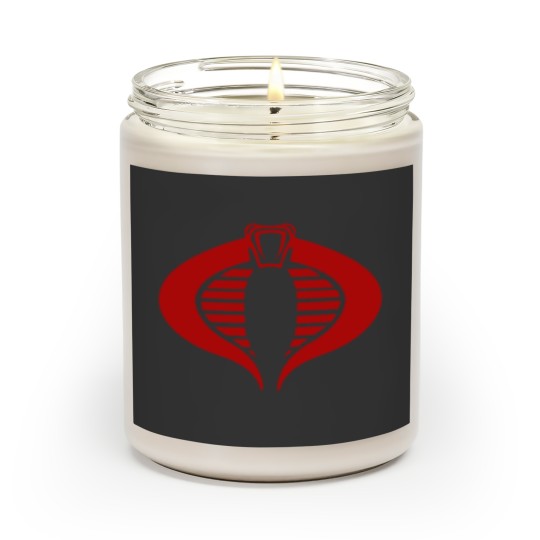 Discover Gi Joe Cobra Enemy Logo Scented Candles