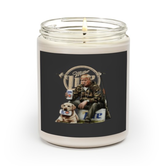Discover trump hunting miller lite beer Scented Candles