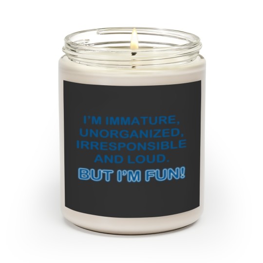 Discover Loud Fun Scented Candles